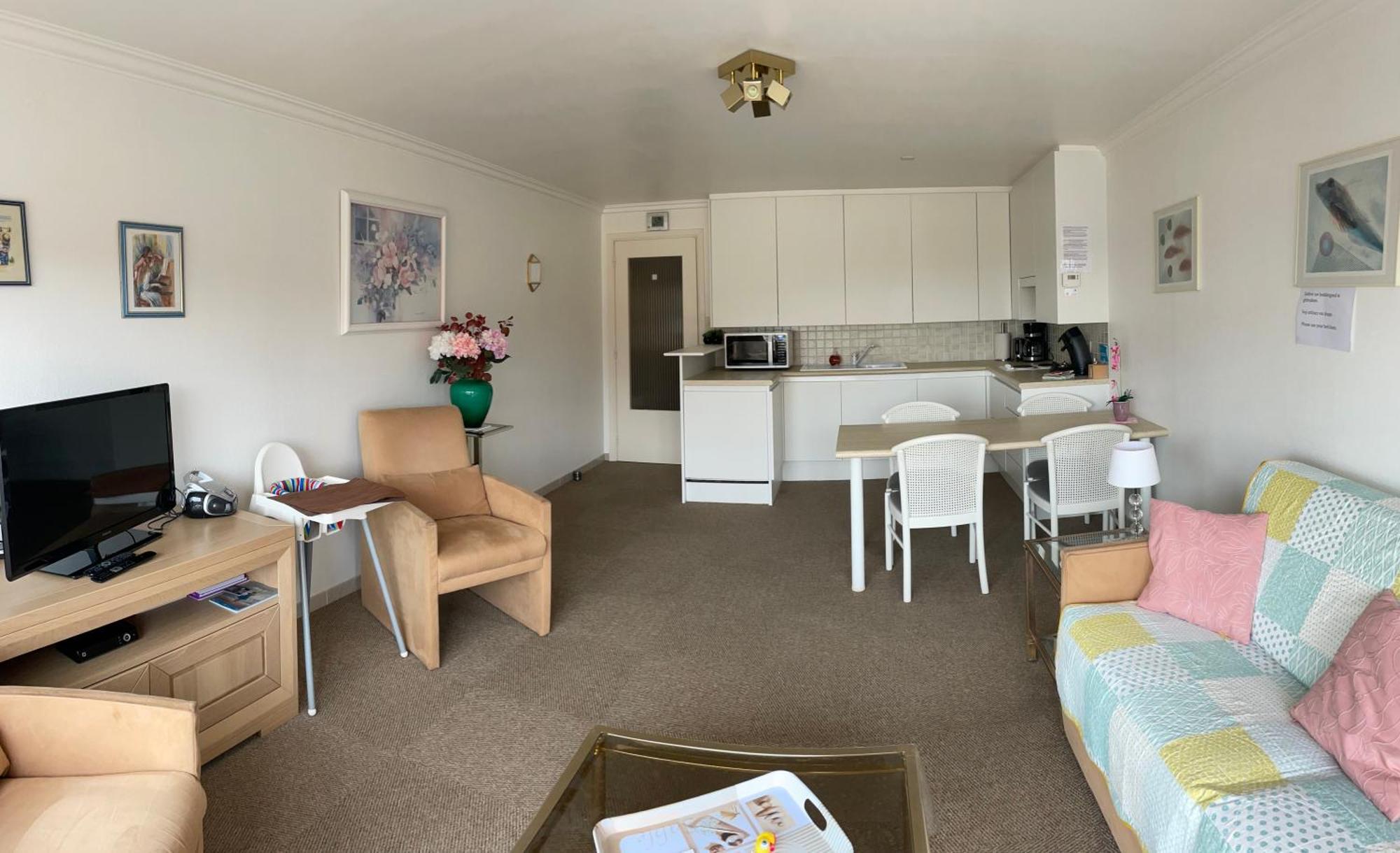 Zonnige Studio Mermoz Koksijde-Bad Dış mekan fotoğraf